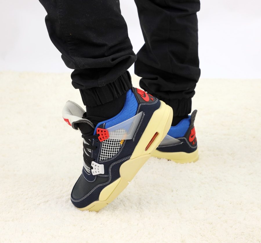 Кросівки Nike Air Jordan 4 Retro x Union La Off Noir
