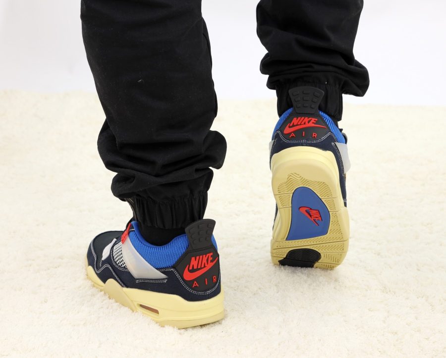 Кросівки Nike Air Jordan 4 Retro x Union La Off Noir
