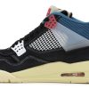 Кросівки Nike Air Jordan 4 Retro x Union La Off Noir