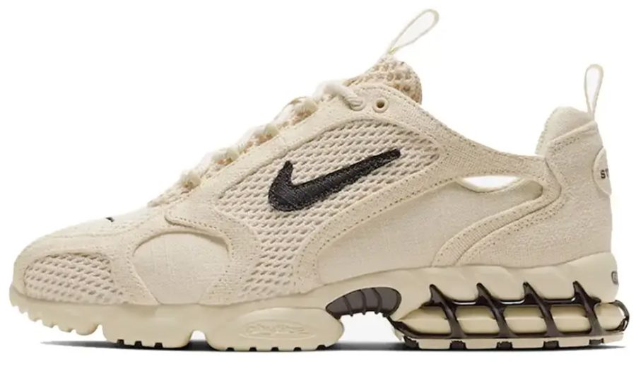Кросівки Nike Air Zoom x Stussy Spiridon Caged Fossil
