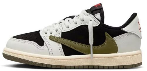 Кроссовки Travis Scott x Air Jordan 1 Low OG Olive