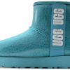Ботинки Ugg Classic Clear Mini Teal Blue