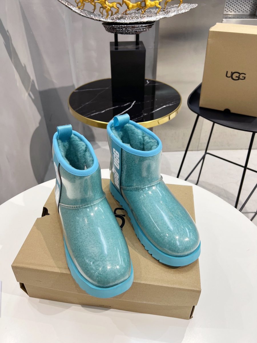 Ботинки Ugg Classic Clear Mini Teal Blue