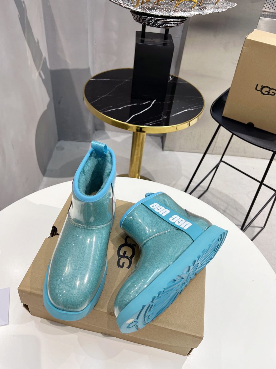 Ботинки Ugg Classic Clear Mini Teal Blue