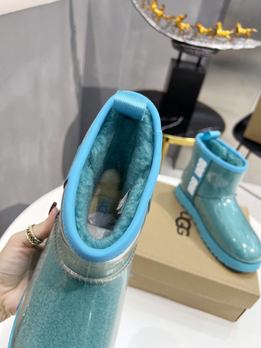 Ботинки Ugg Classic Clear Mini Teal Blue