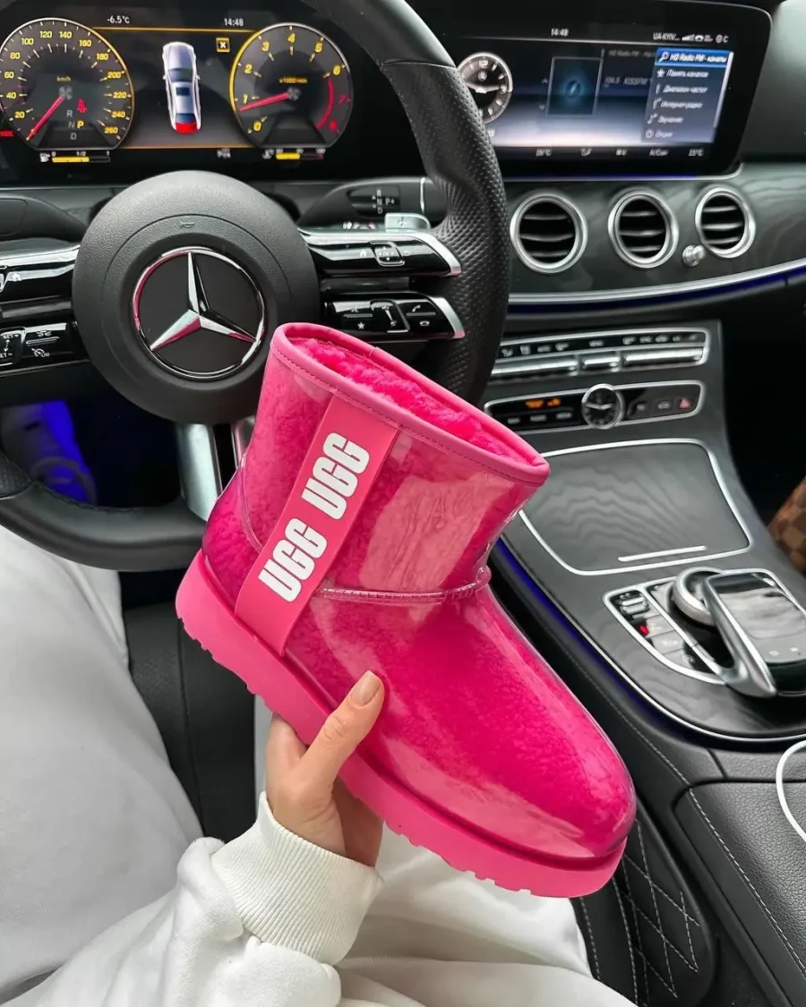Ботинки Ugg Classic Clear Mini Rock Rose