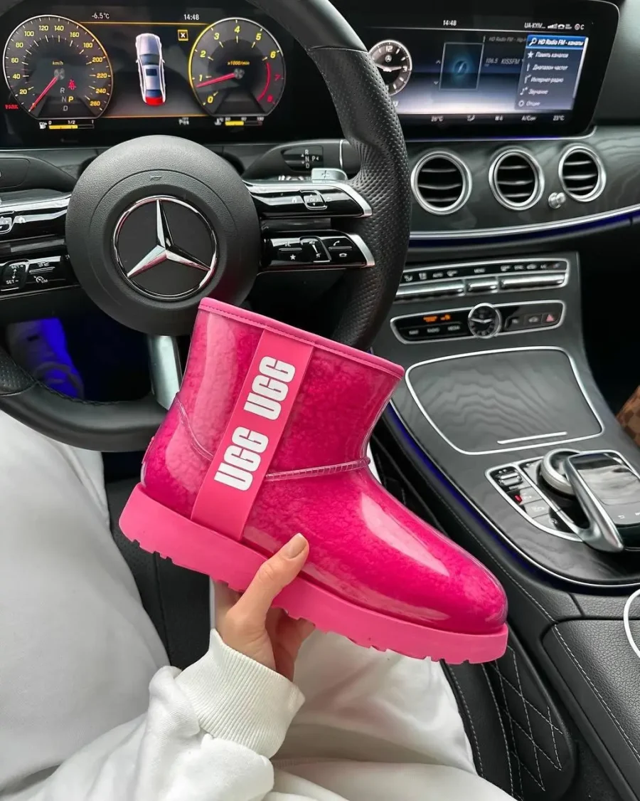 Ботинки Ugg Classic Clear Mini Rock Rose