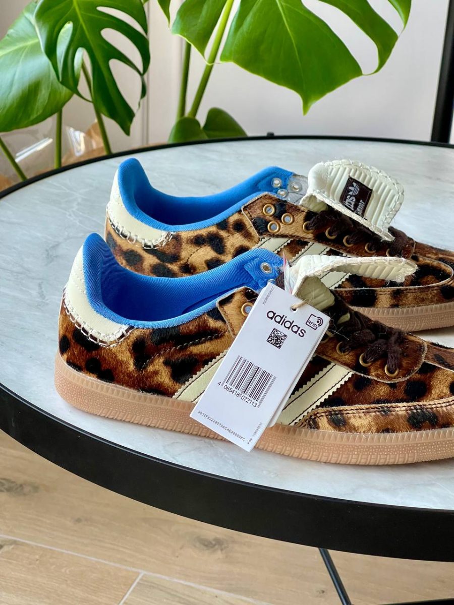 Кросівки Wales Bonner x Samba Pony Leopard