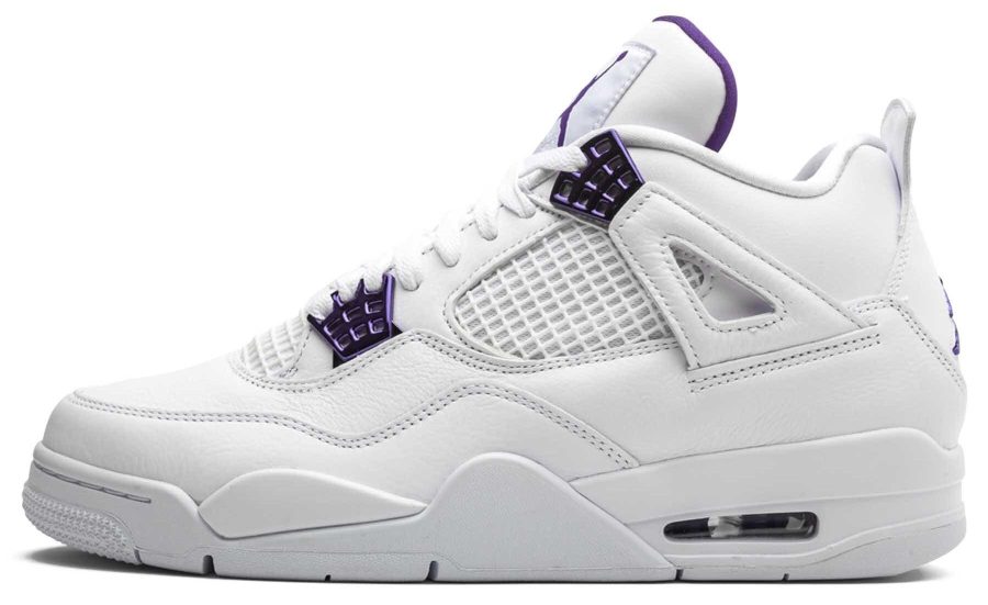 Кроссовки Nike Air Jordan 4 Retro Metallic Pack – Purple