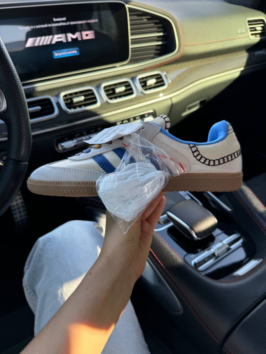 Кросівки Adidas Samba Nylon Wonder Clay Royal Blue