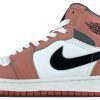 Кросівки Nike Air Jordan 1 Mid Pink/Quartz