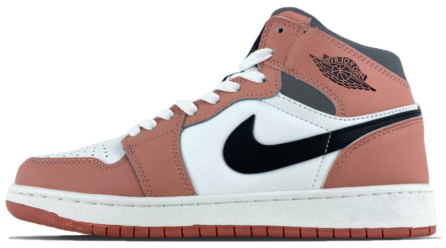 Кросівки Nike Air Jordan 1 Mid Pink/Quartz