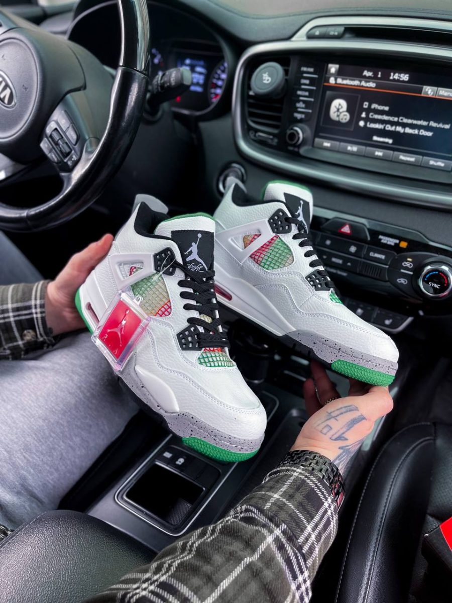 Кросівки Nike Air Jordan 4 Lucid Green
