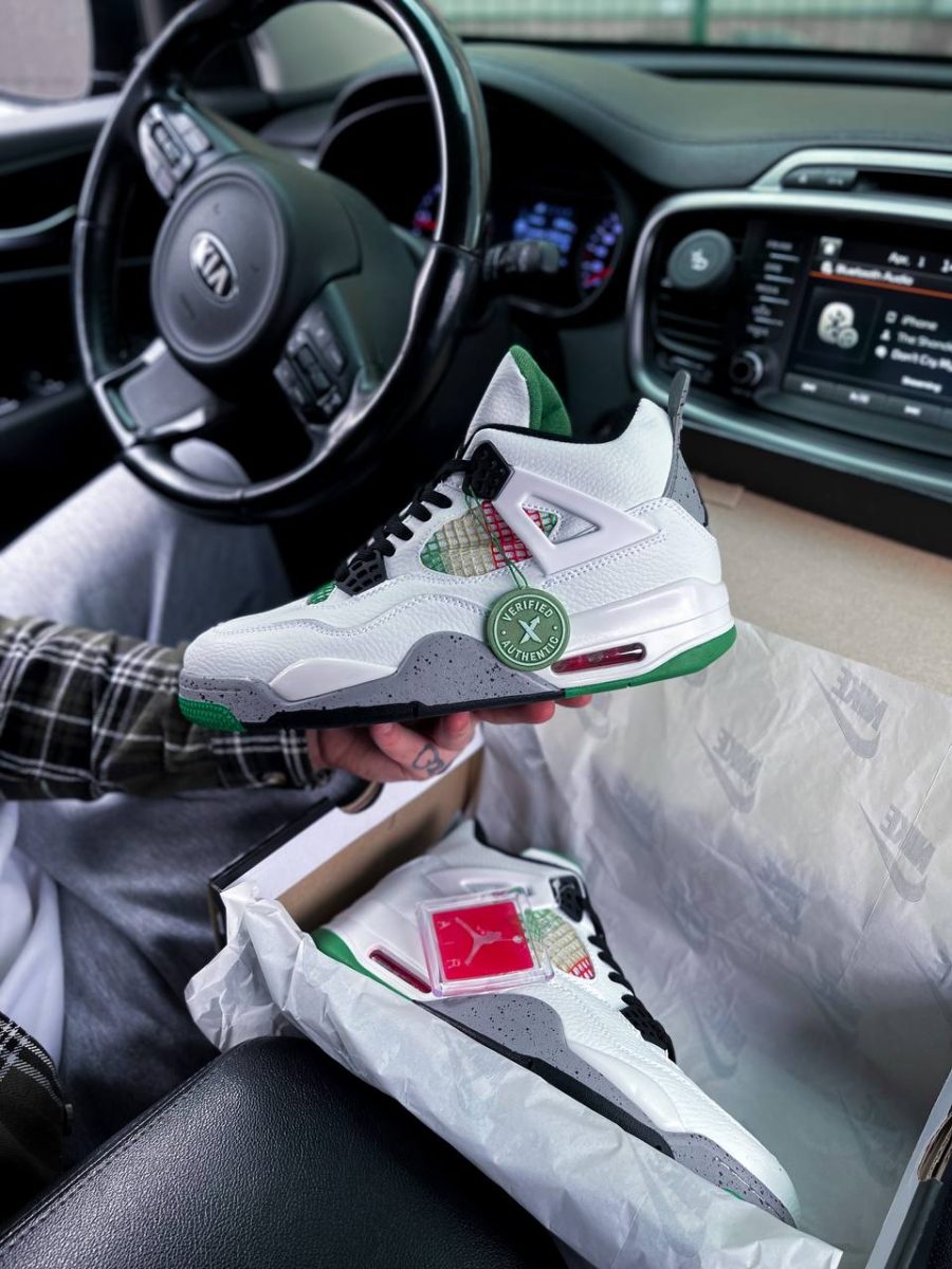 Кросівки Nike Air Jordan 4 Lucid Green