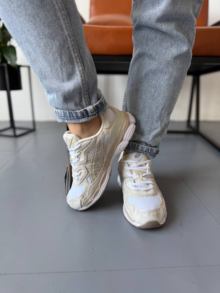 Кросівки Asics Gel NYC White Feather Grey