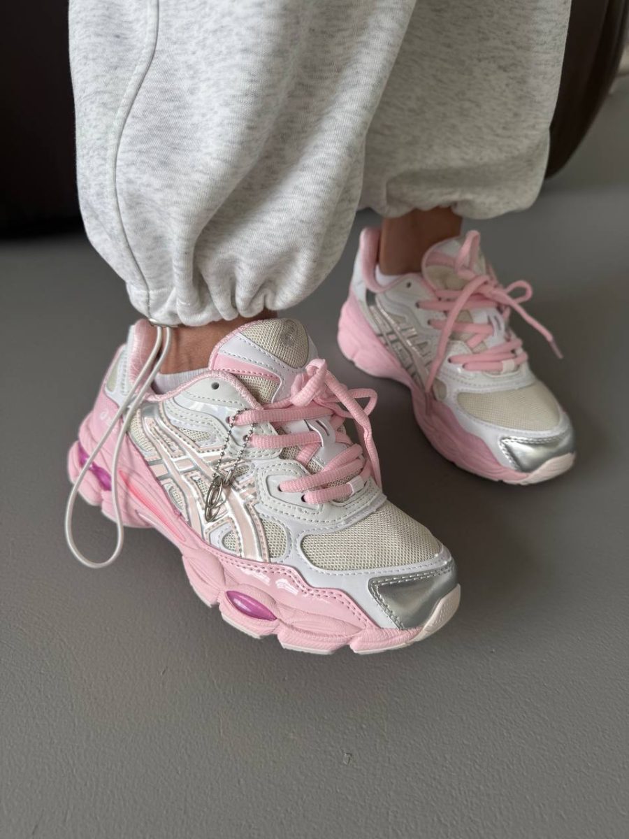 Кроссовки Asics Gel-NYC Pink Cream Pure Silver