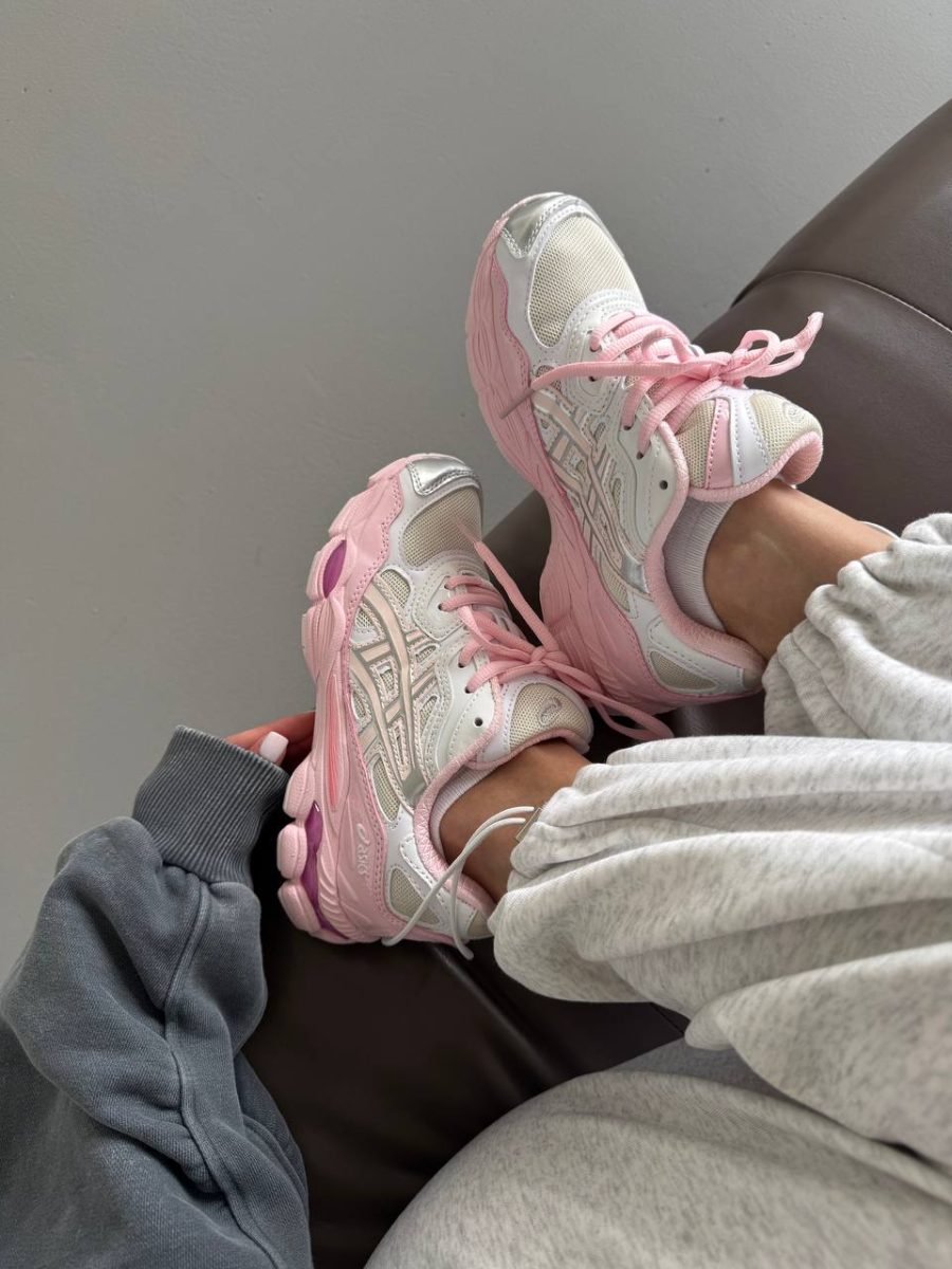 Кроссовки Asics Gel-NYC Pink Cream Pure Silver