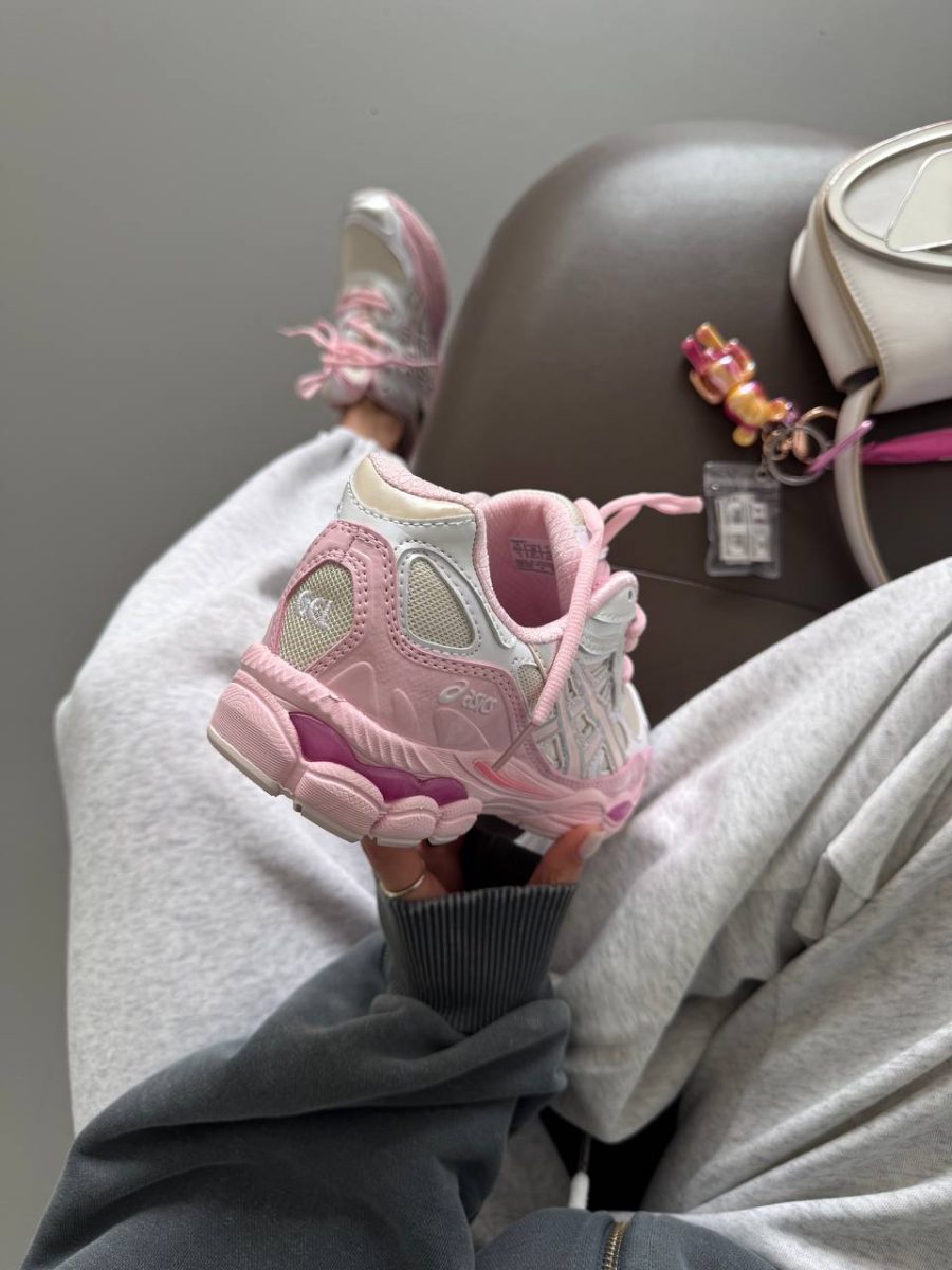 Кроссовки Asics Gel-NYC Pink Cream Pure Silver