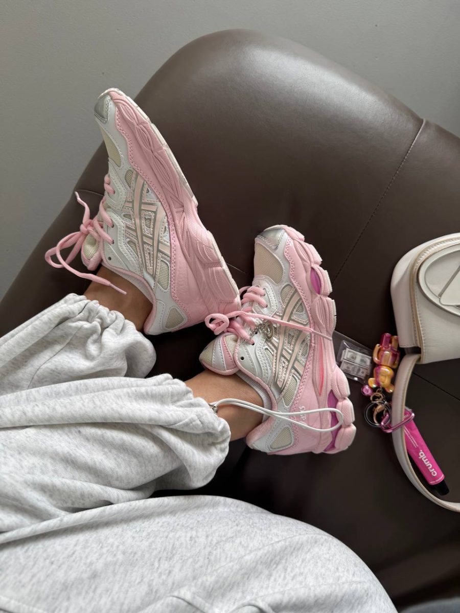 Кроссовки Asics Gel-NYC Pink Cream Pure Silver