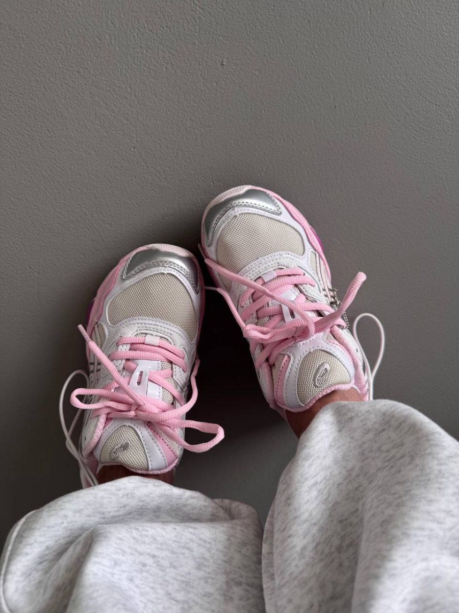 Кроссовки Asics Gel-NYC Pink Cream Pure Silver