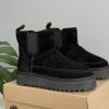 Ботинки UGG Chelsea Platform Mini Boot Black