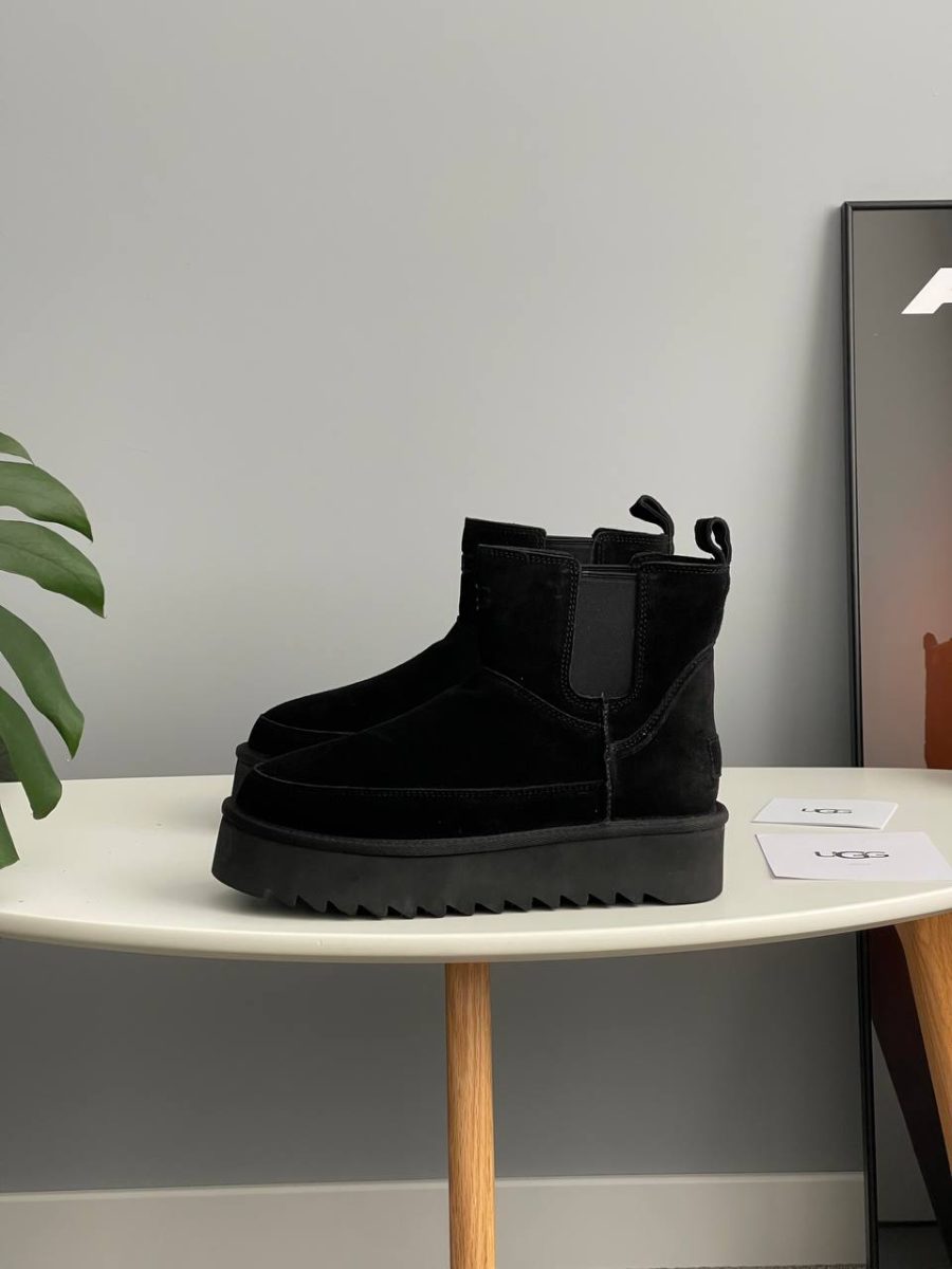 Ботинки UGG Chelsea Platform Mini Boot Black