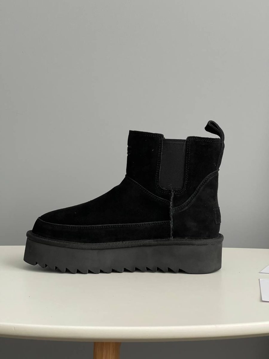 Ботинки UGG Chelsea Platform Mini Boot Black