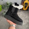Ботинки UGG Chelsea Platform Mini Boot Black