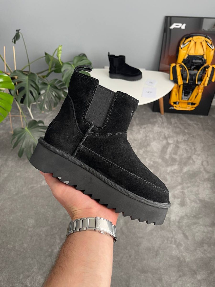 Ботинки UGG Chelsea Platform Mini Boot Black