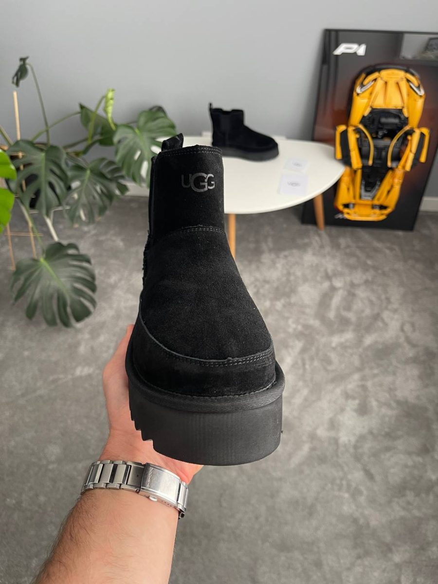 Ботинки UGG Chelsea Platform Mini Boot Black