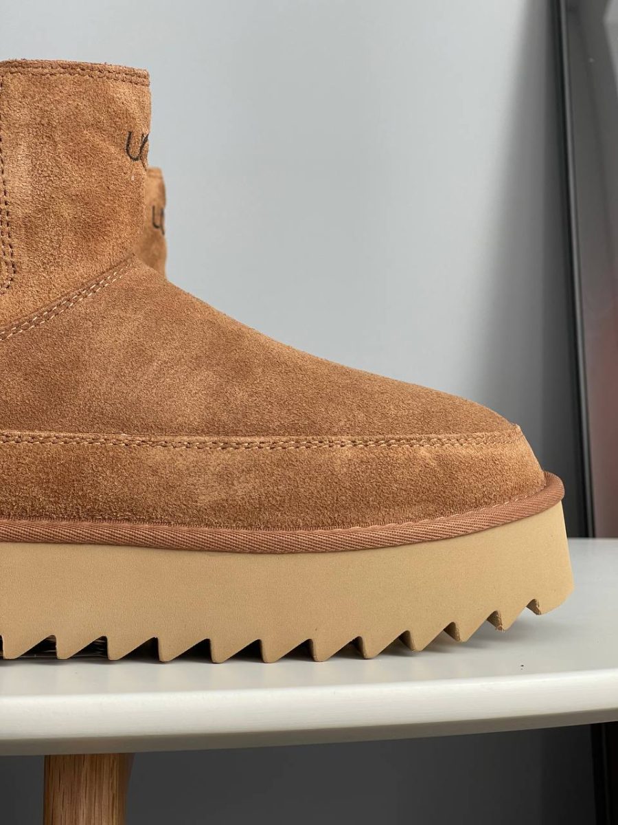 Черевики UGG Chelsea Platform Mini Boot Chestnut