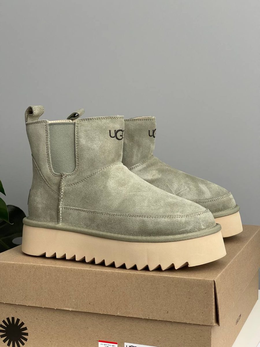 Черевики UGG Chelsea Platform Mini Boot Shaded Clover
