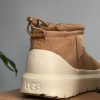 Черевики UGG Cl Ultra Mini Weather Hybrid Chestnut White