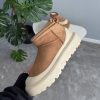 Черевики UGG Cl Ultra Mini Weather Hybrid Chestnut White