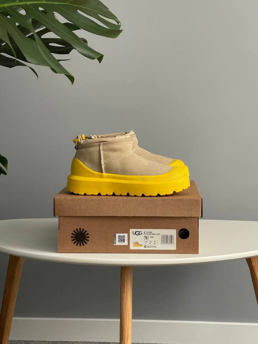 Ботинки UGG Cl Ultra Mini Weather Hybrid Sand Yellow