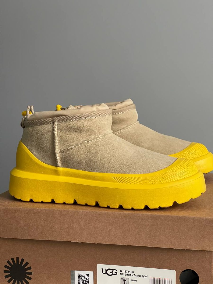 Ботинки UGG Cl Ultra Mini Weather Hybrid Sand Yellow