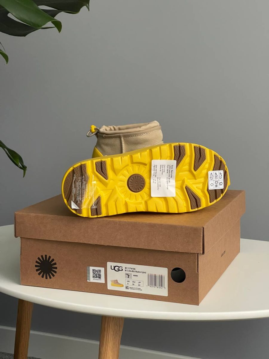 Ботинки UGG Cl Ultra Mini Weather Hybrid Sand Yellow