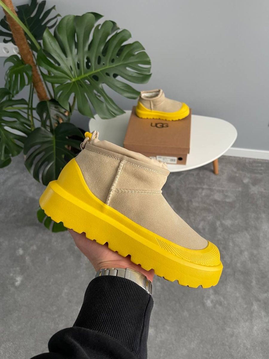 Ботинки UGG Cl Ultra Mini Weather Hybrid Sand Yellow