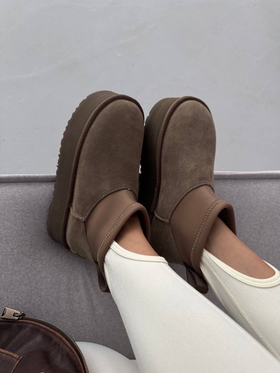 Ботинки UGG Classic Mini Dipper Boot Thundercloud