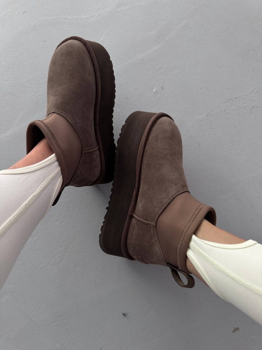 Ботинки UGG Classic Mini Dipper Boot Thundercloud