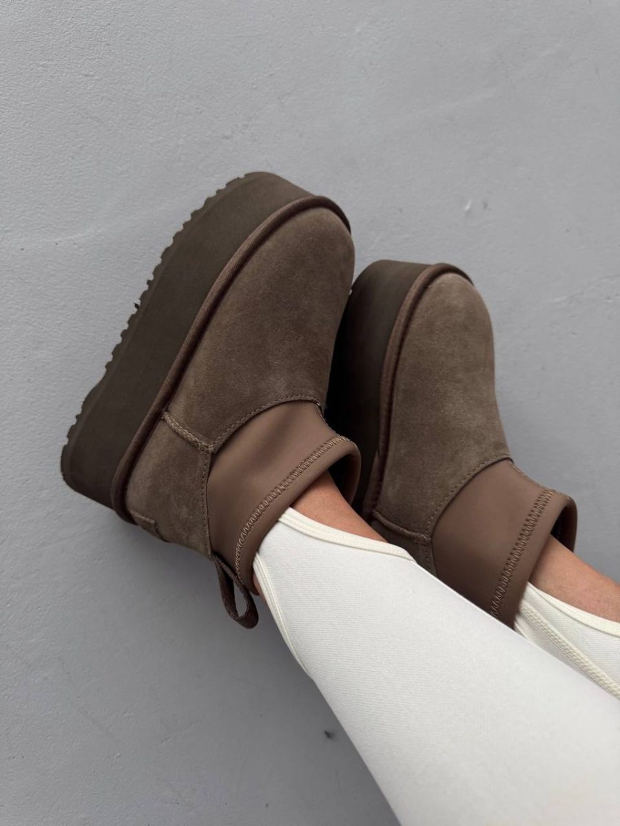 Ботинки UGG Classic Mini Dipper Boot Thundercloud