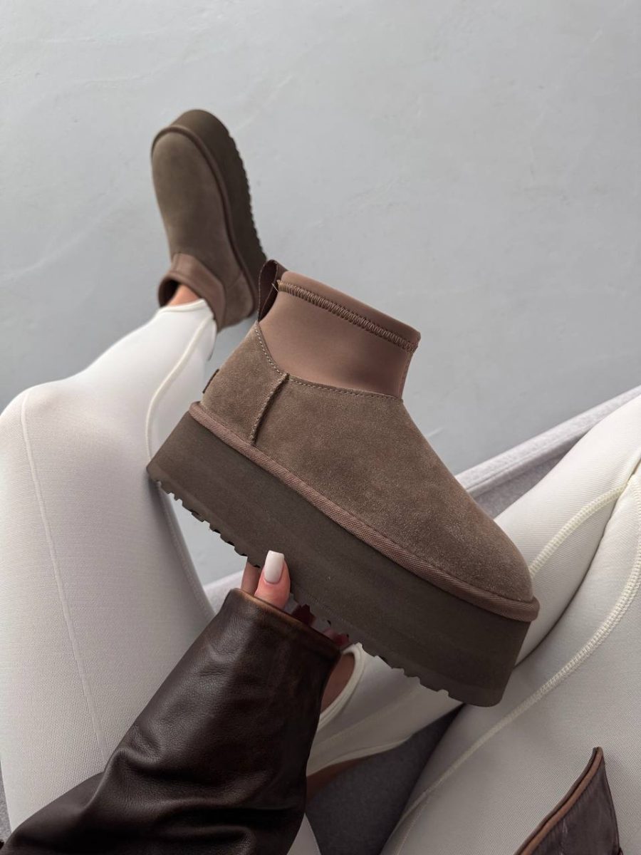 Ботинки UGG Classic Mini Dipper Boot Thundercloud