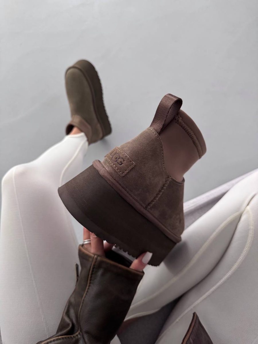 Ботинки UGG Classic Mini Dipper Boot Thundercloud