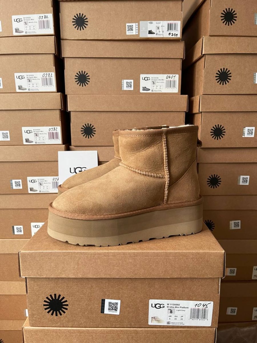 Черевики UGG Classic Mini Platform Chestnut
