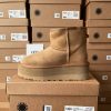 Черевики UGG Classic Mini Platform Chestnut