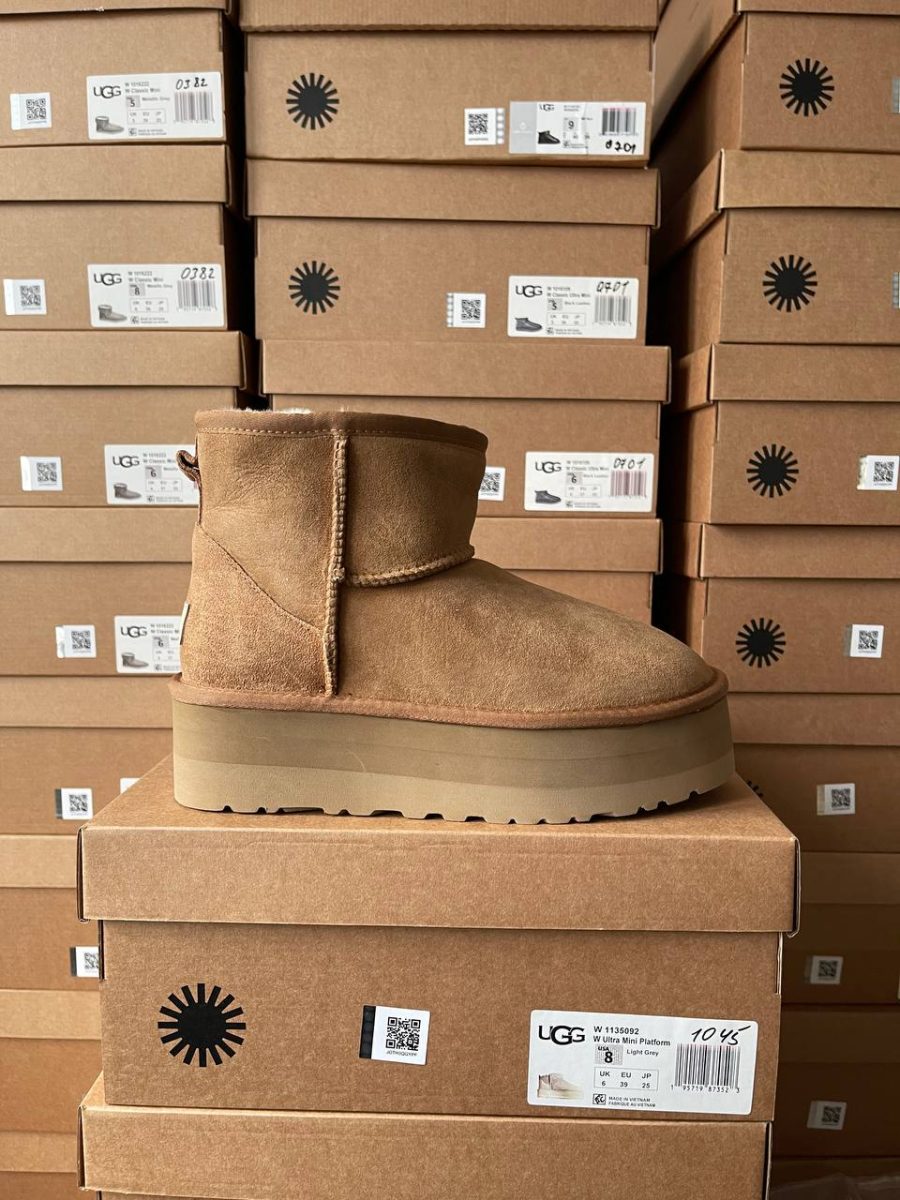 Черевики UGG Classic Mini Platform Chestnut