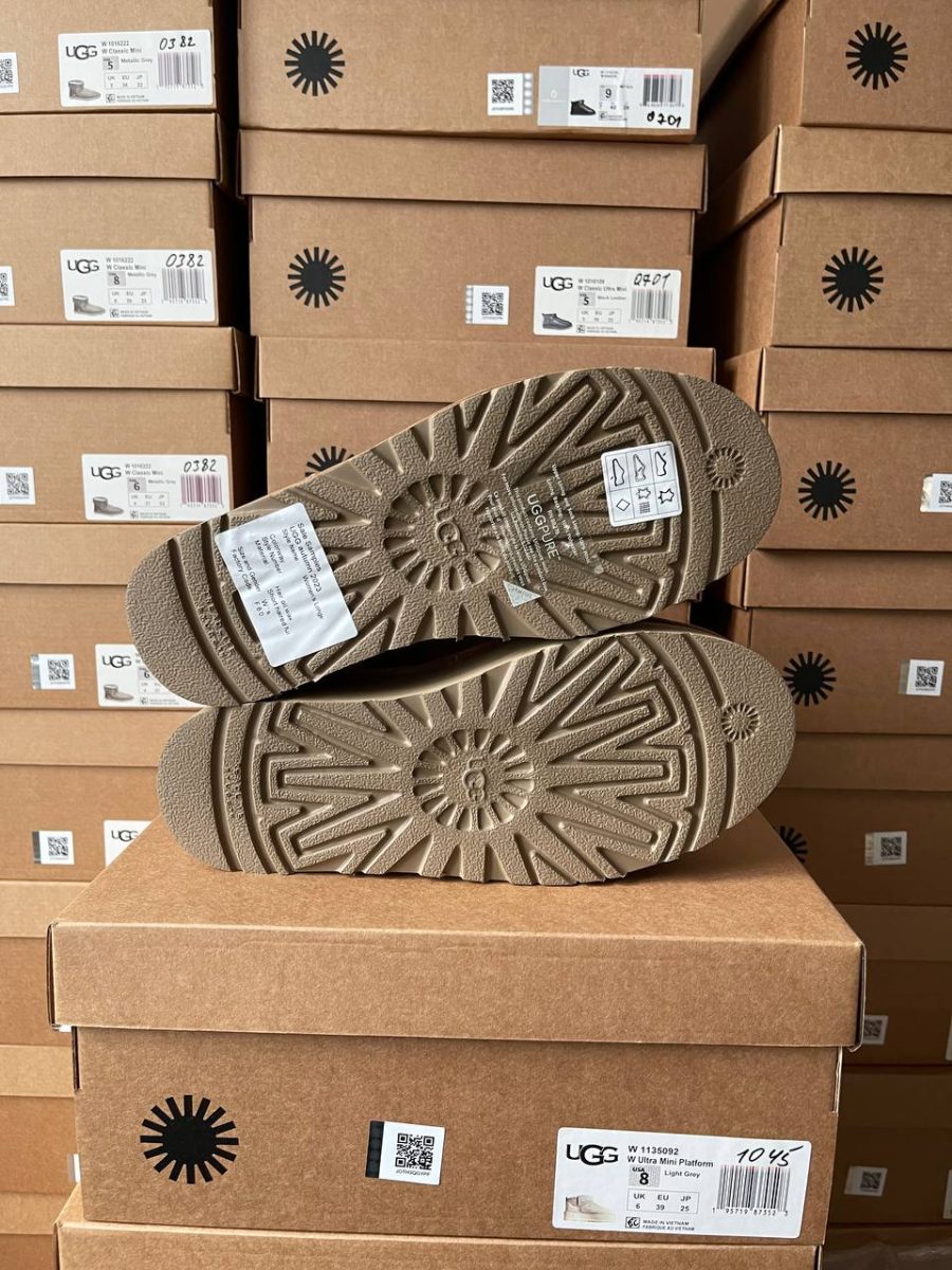 Черевики UGG Classic Mini Platform Chestnut
