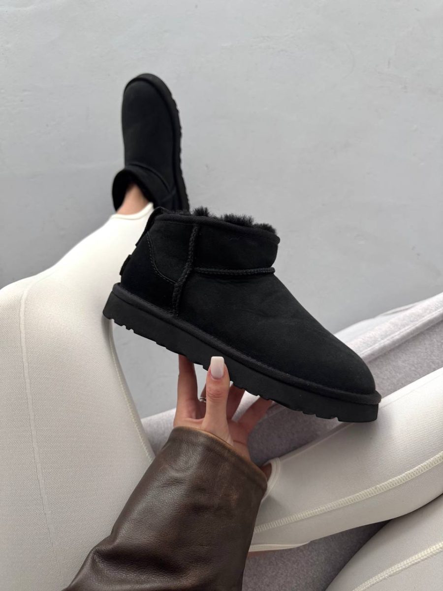 Ботинки UGG Classic Ultra Mini Black