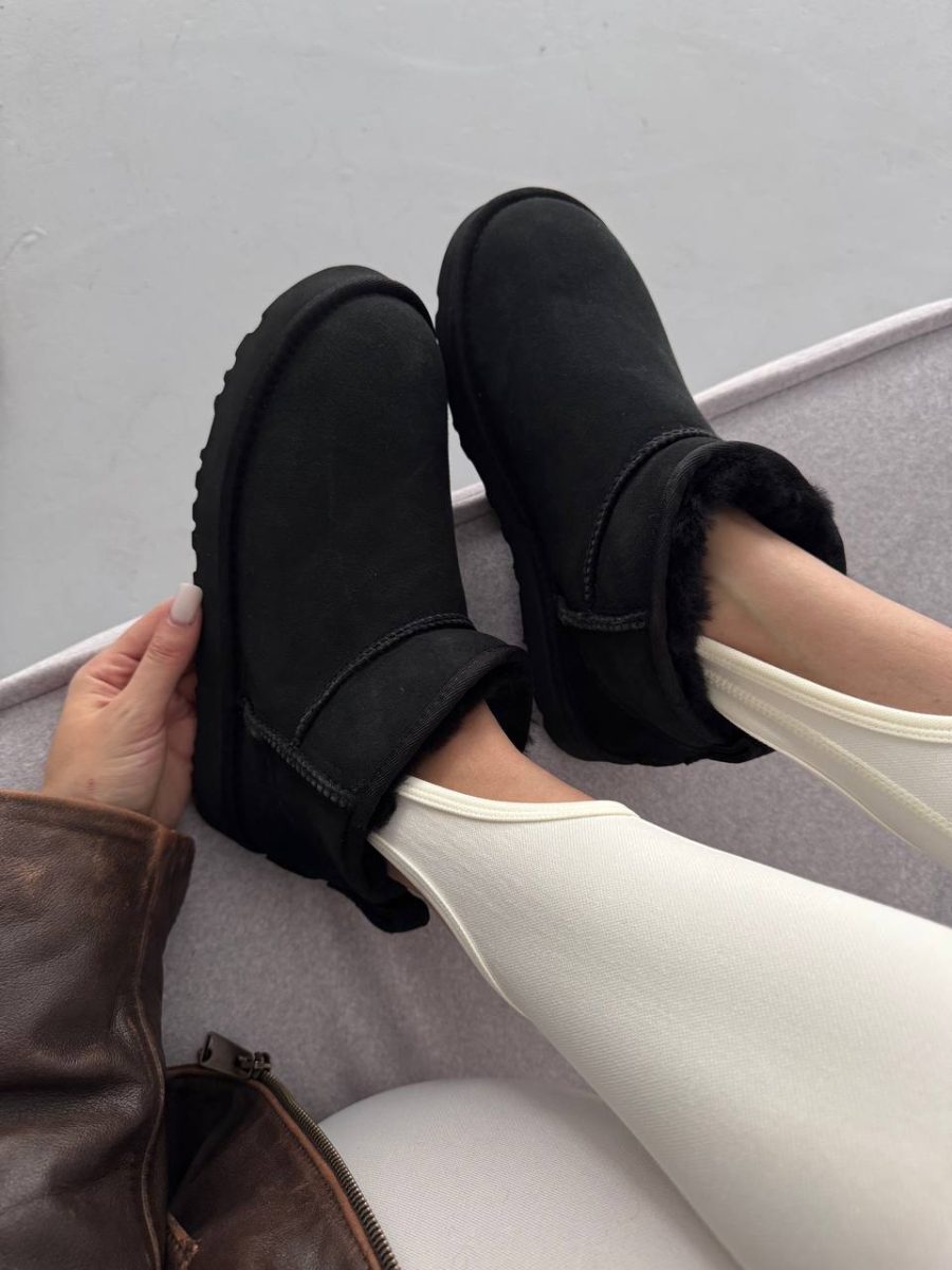 Ботинки UGG Classic Ultra Mini Black