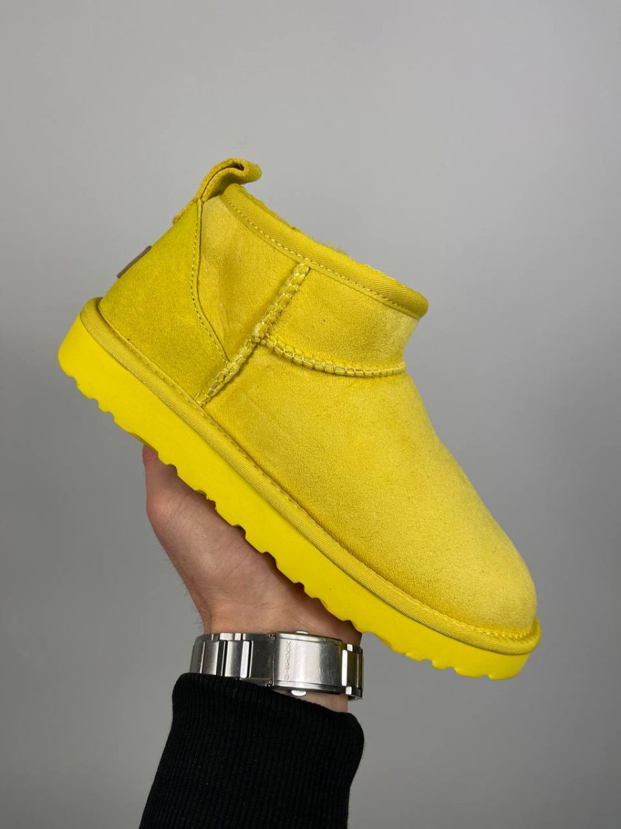 Черевики UGG Classic Ultra Mini Boot Canary Yellow